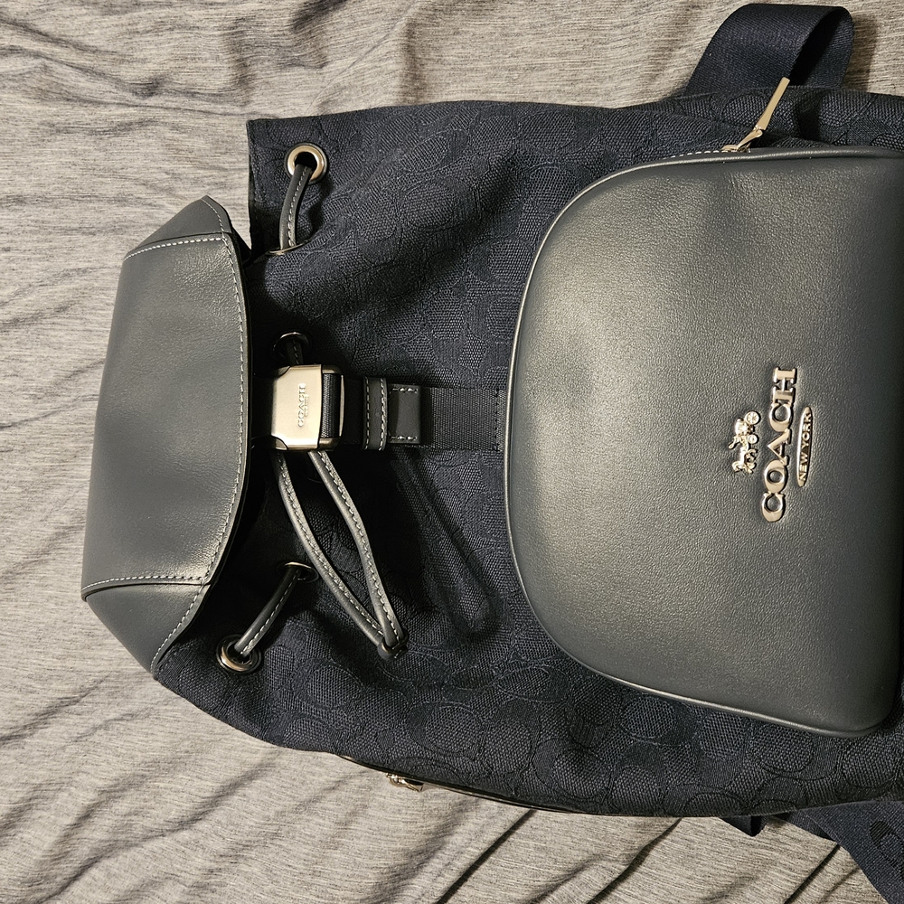 Coach Pace Large Backpack with Sleek Design and Smooth Leather